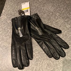Michael Kors leather gloves brand new with tags